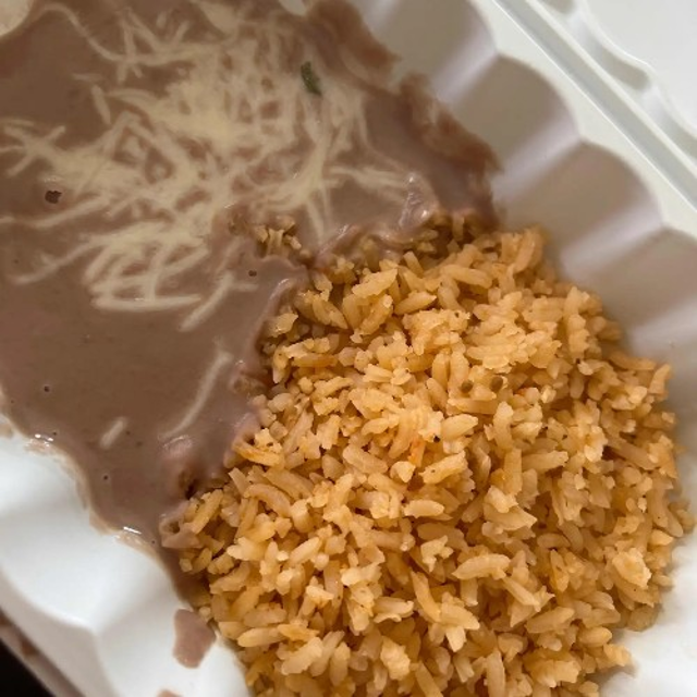 Rice and Beans.