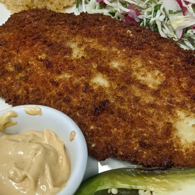 PESCADO ENPANIZADO.