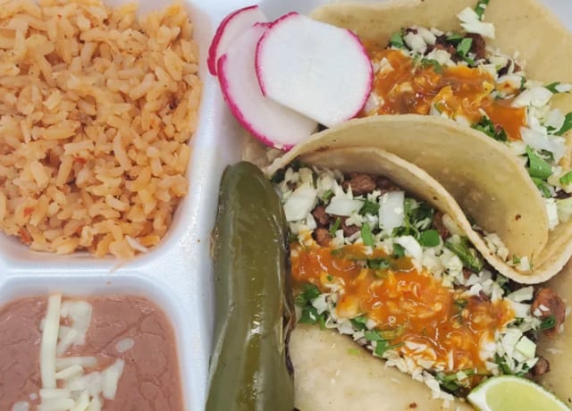 3 TACOS PLATE.